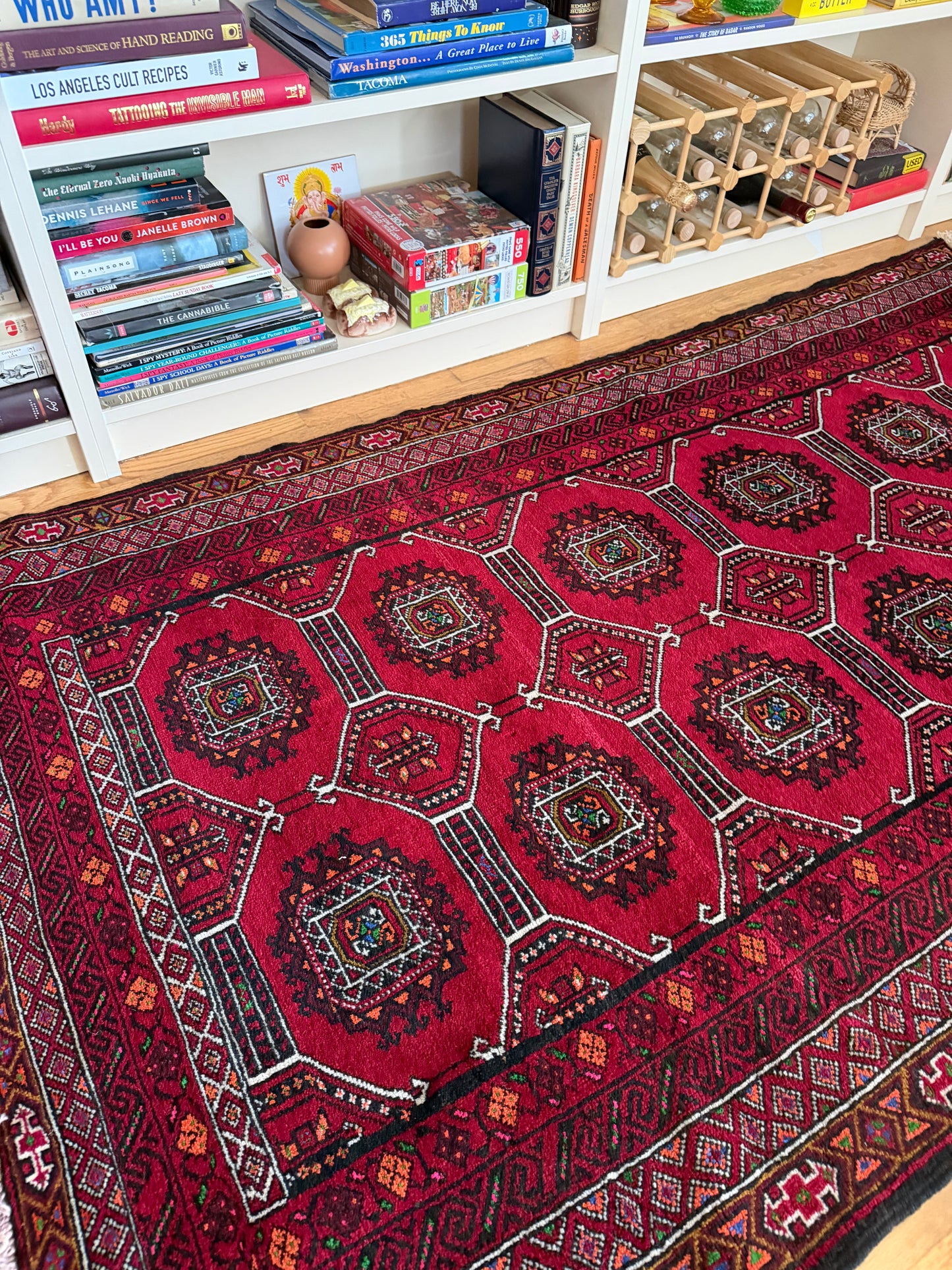 Vintage Tribal Baluchi Rug - 6'10" x 3'7"