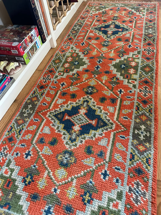 Clementine - Modern Wool Hand-Tufted Runner - 2' x 5'9"