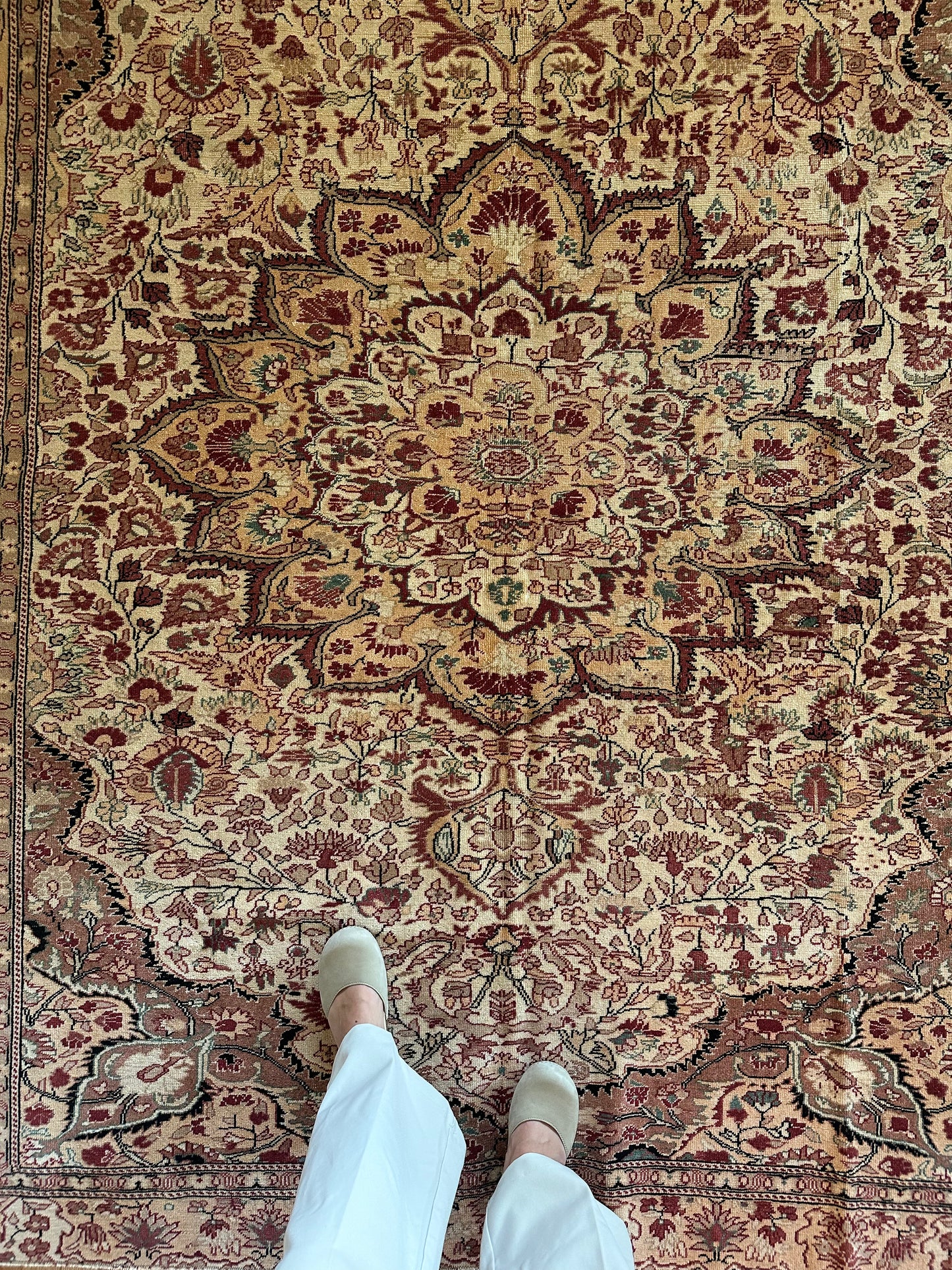 Heirloom - Vintage Wool Area Rug - 5'7" × 8'6"