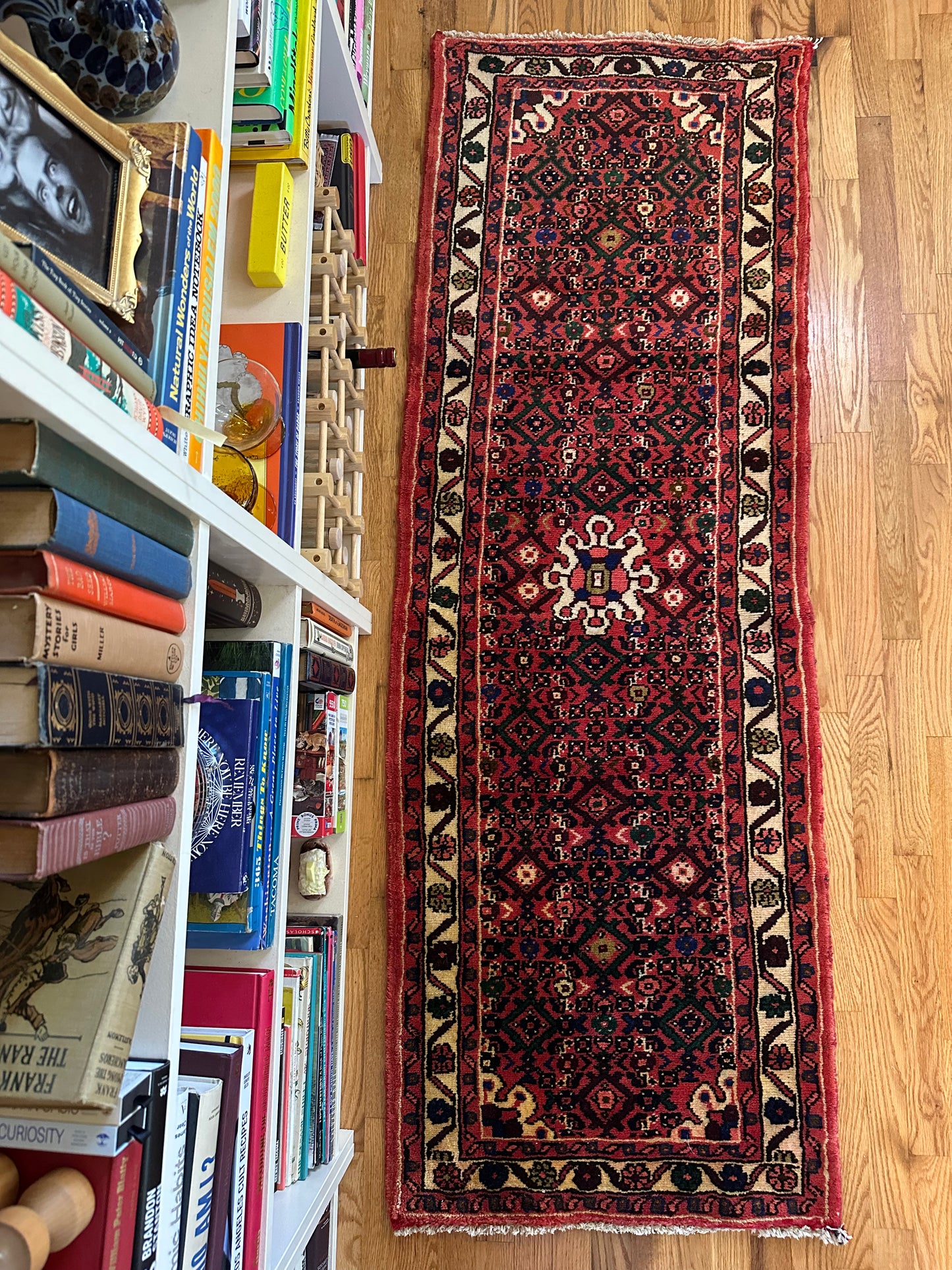 Wildflower Runner - Vintage Handwoven Wool - 2'2" x 5'5"