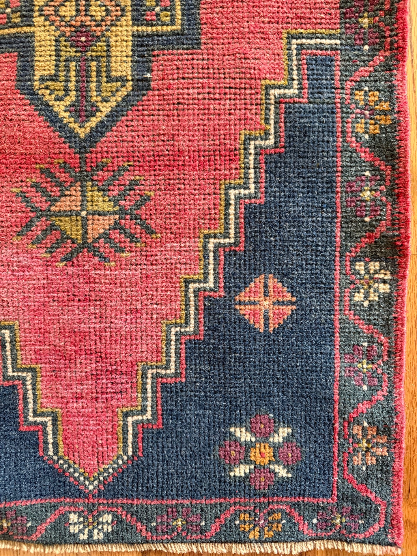 Hearth & Bloom - Vintage Turkish Runner - 1'11" x 7'7.5"