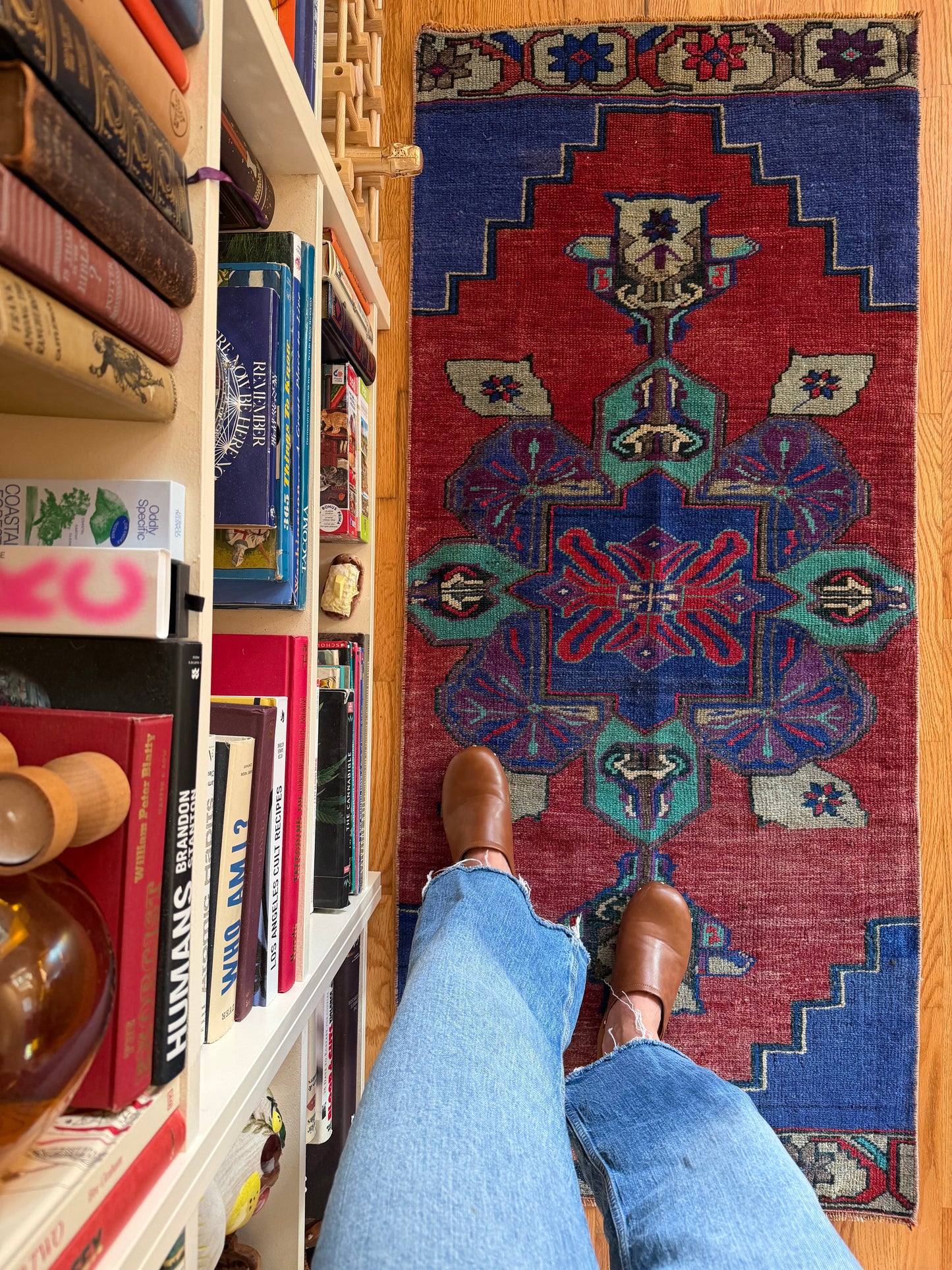 Berry Babe - Vintage Turkish Wool Rug - 2'3.5" x 5'4"