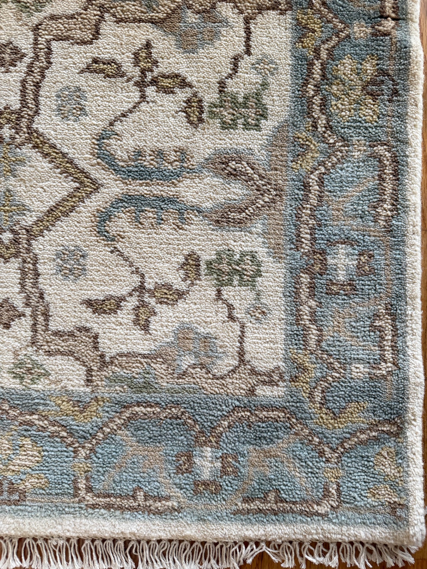 Classic Cream Runner - Modern Wool Oushak - 2'7" x 8'