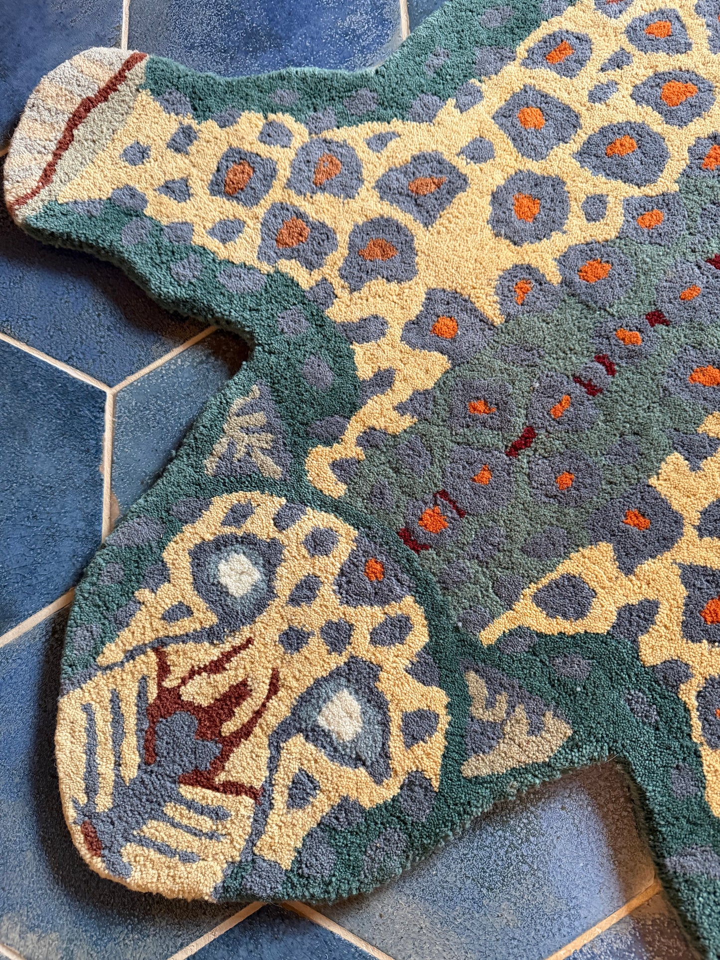 Hand-tufted Wool Cheetah Accent Rug - 3x5