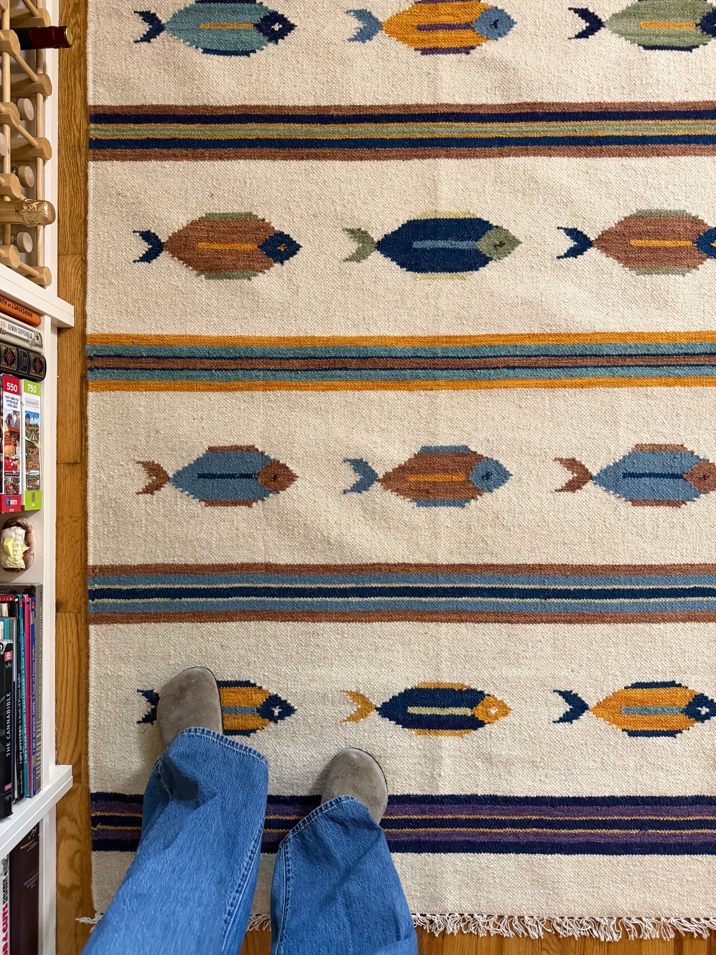 Mariner - Modern Wool Flat-weave Rug - 4x6