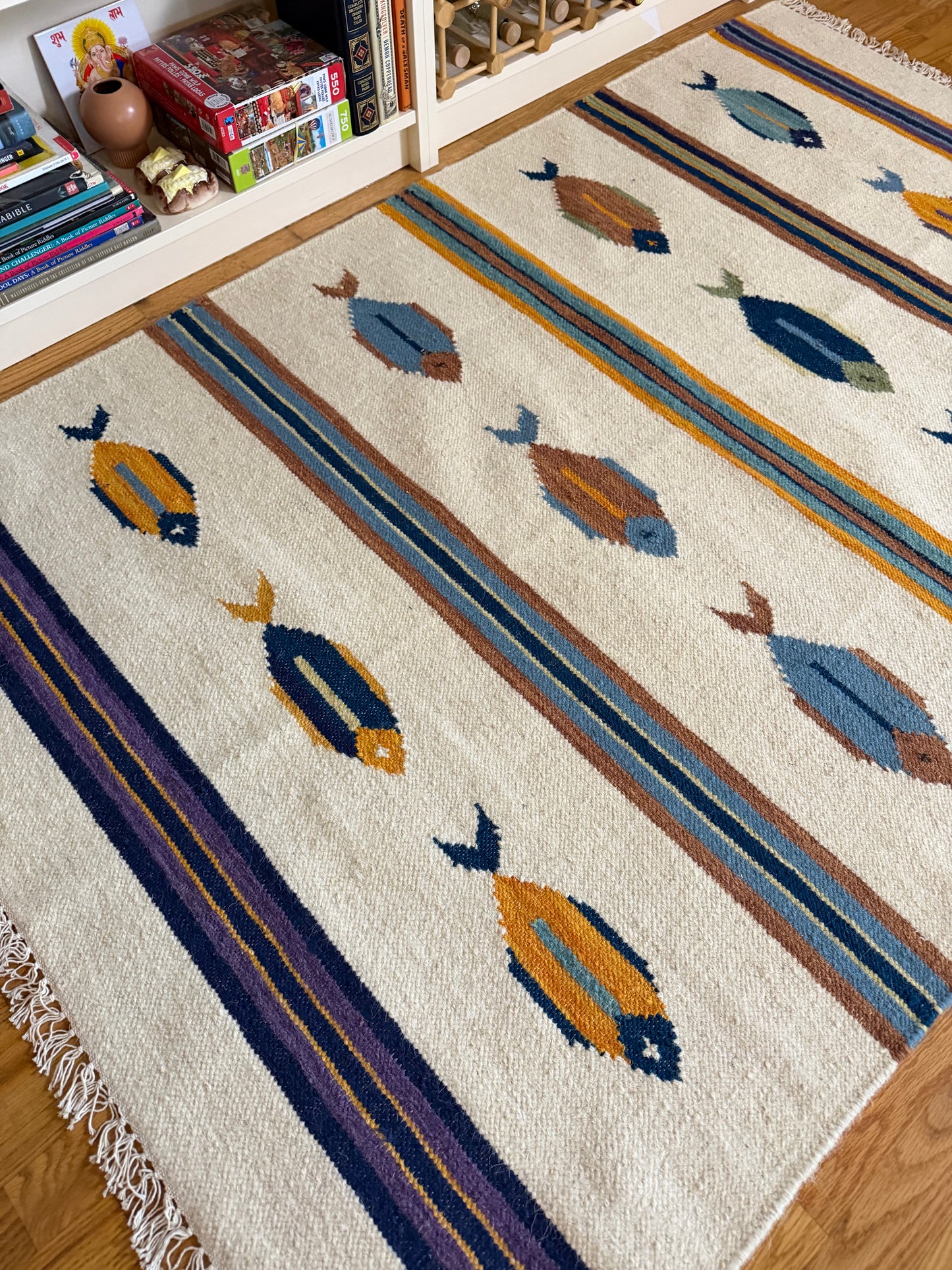 Mariner - Modern Wool Flat-weave Rug - 4x6