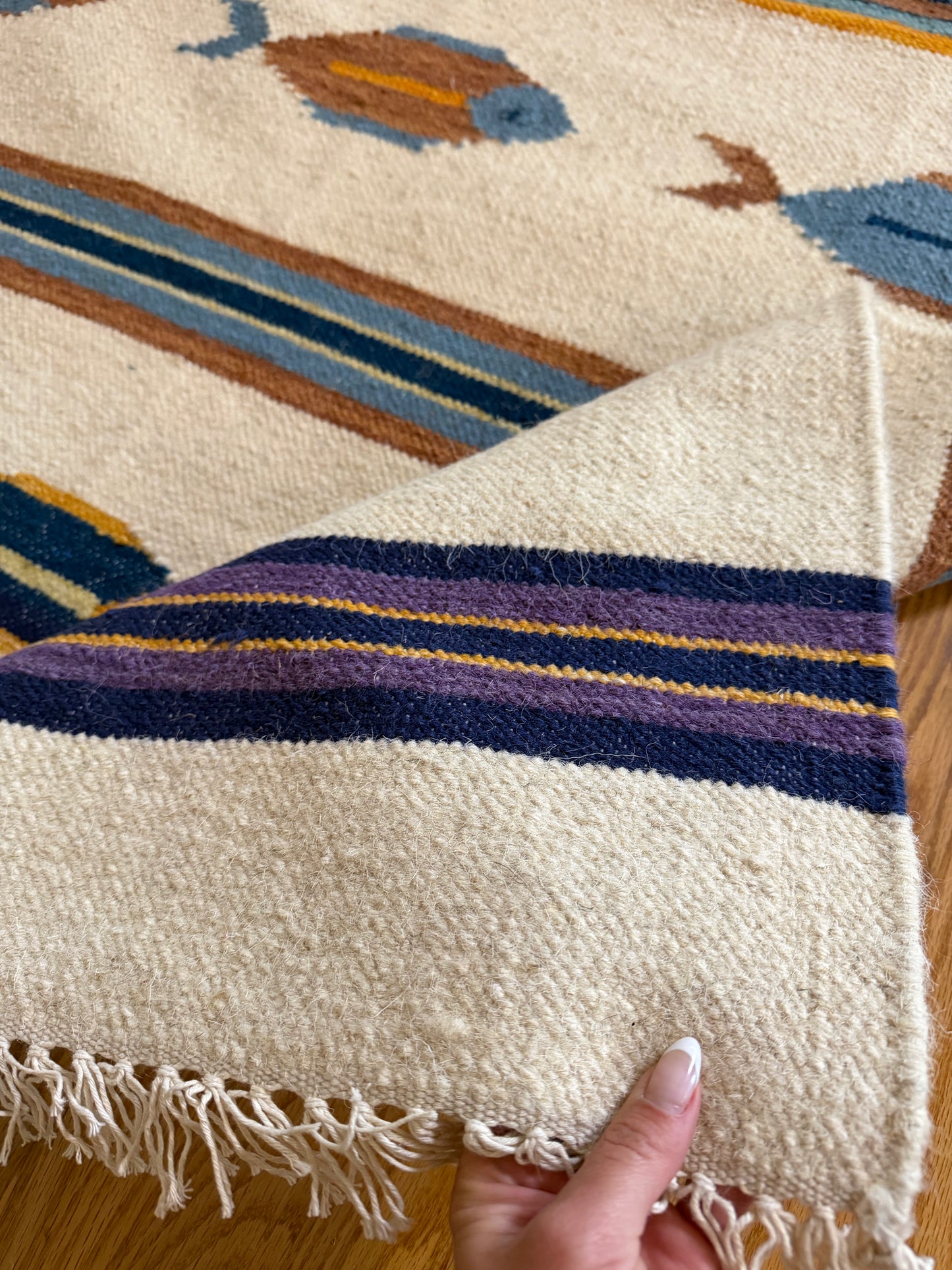 Mariner - Modern Wool Flat-weave Rug - 4x6