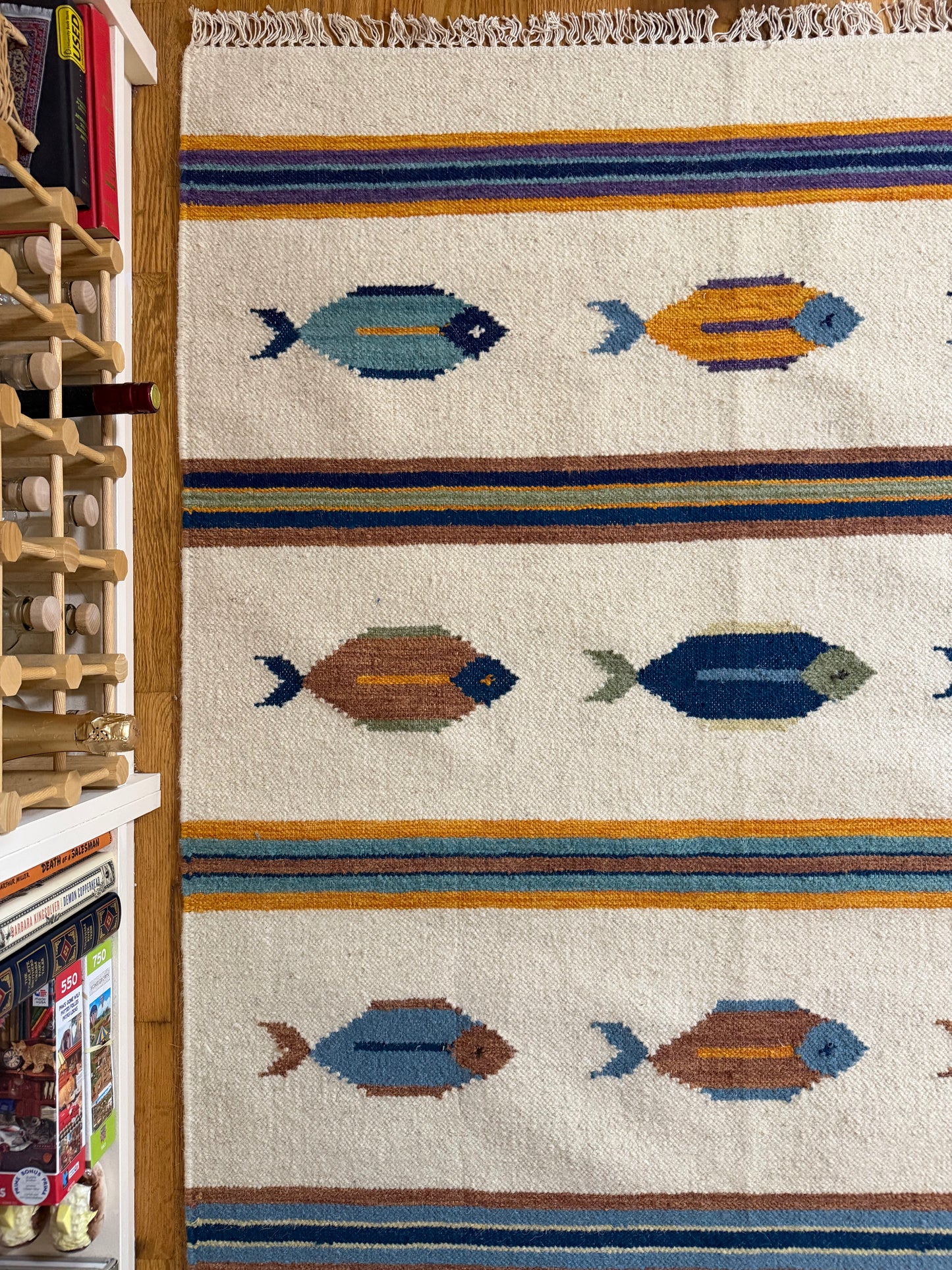 Mariner - Modern Wool Flat-weave Rug - 4x6
