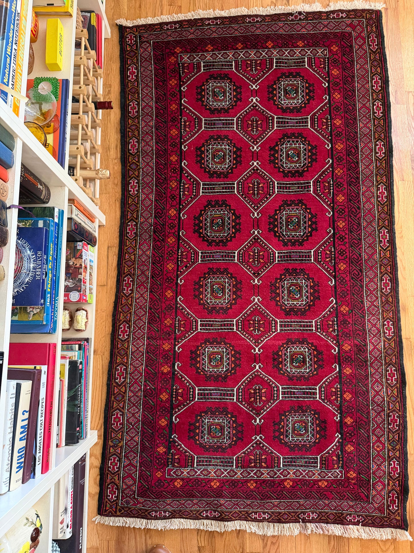 Vintage Tribal Baluchi Rug - 6'10" x 3'7"