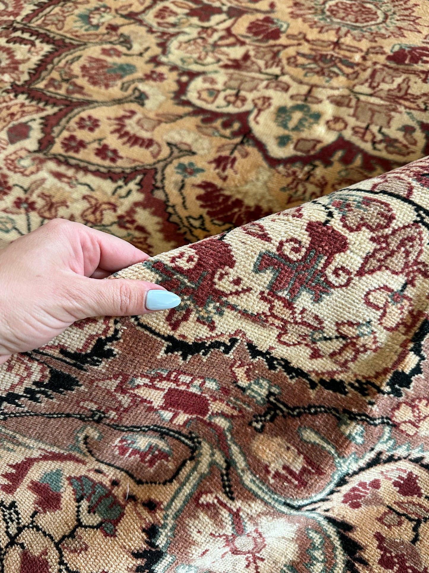 Heirloom - Vintage Wool Area Rug - 5'7" × 8'6"
