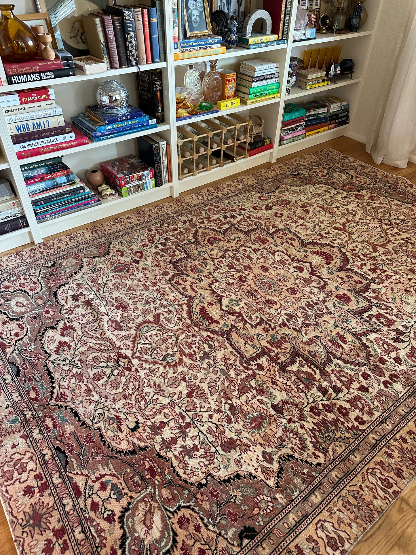 Heirloom - Vintage Wool Area Rug - 5'7" × 8'6"