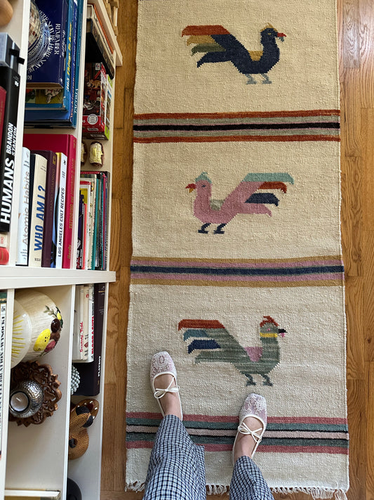 The Songbird Stripe Runner — 2’6” x 10’ Wool Runner