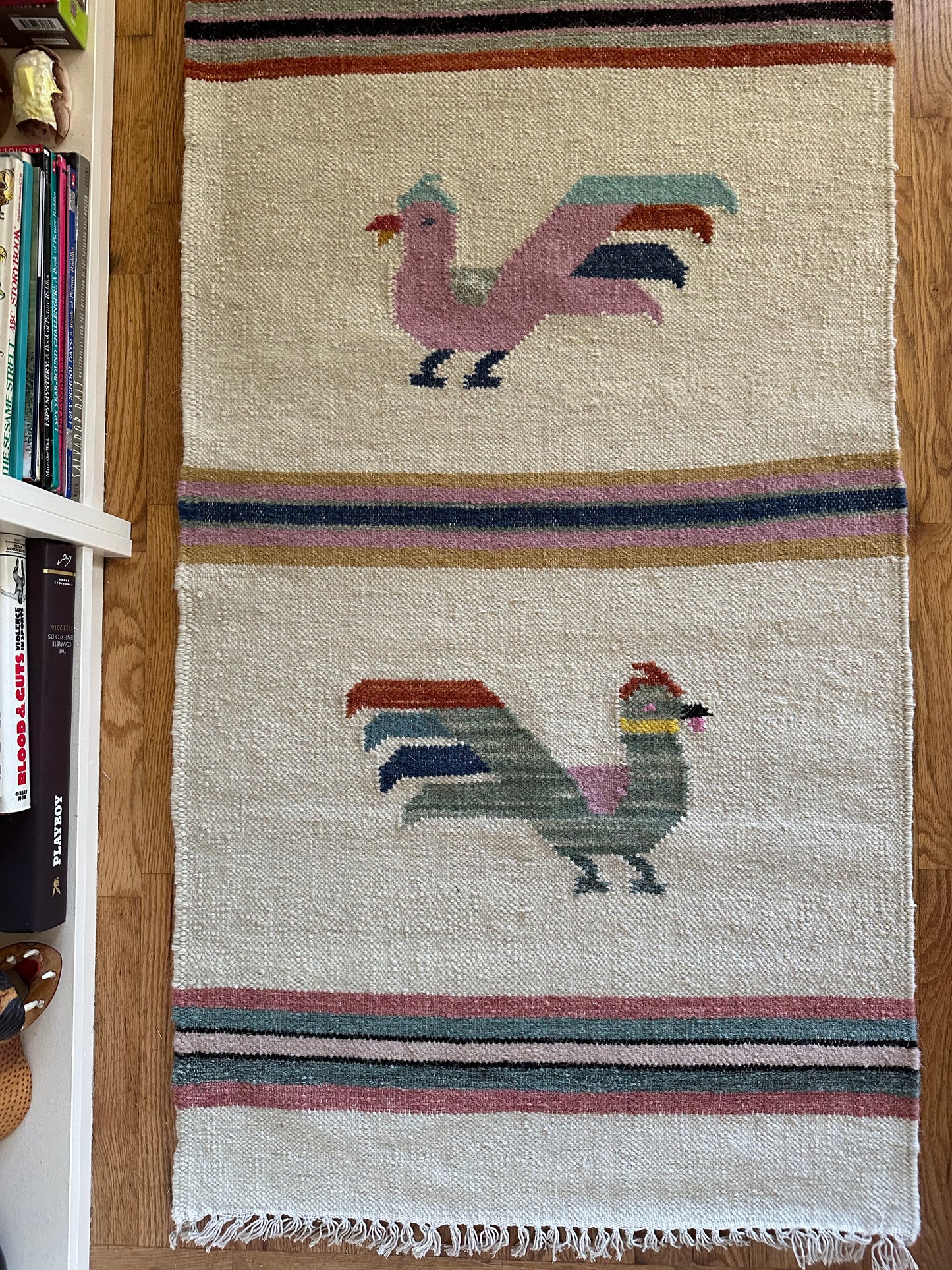 The Songbird Stripe Runner — 2’6” x 10’ Wool Runner