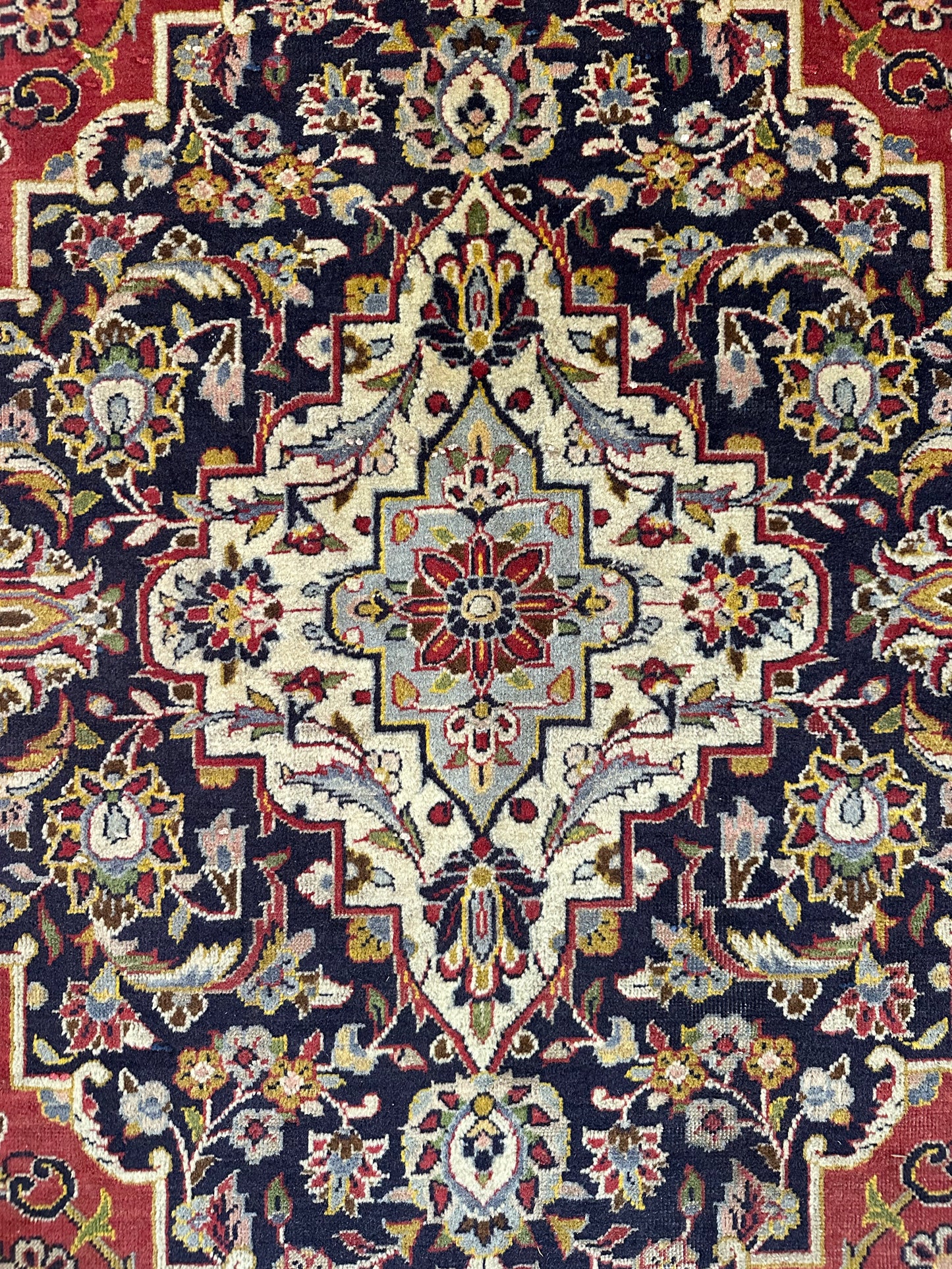 Garnet & Ink Vintage Persian Kashan | 9’8” x 13’